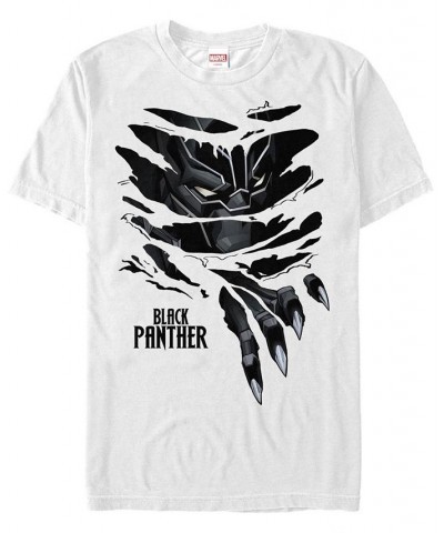 Men's Panther Breakthrough Short Sleeve Crew T-shirt White $19.59 T-Shirts