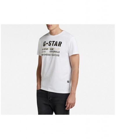 Men's Stencil Originals R T T-shirt White $33.00 T-Shirts