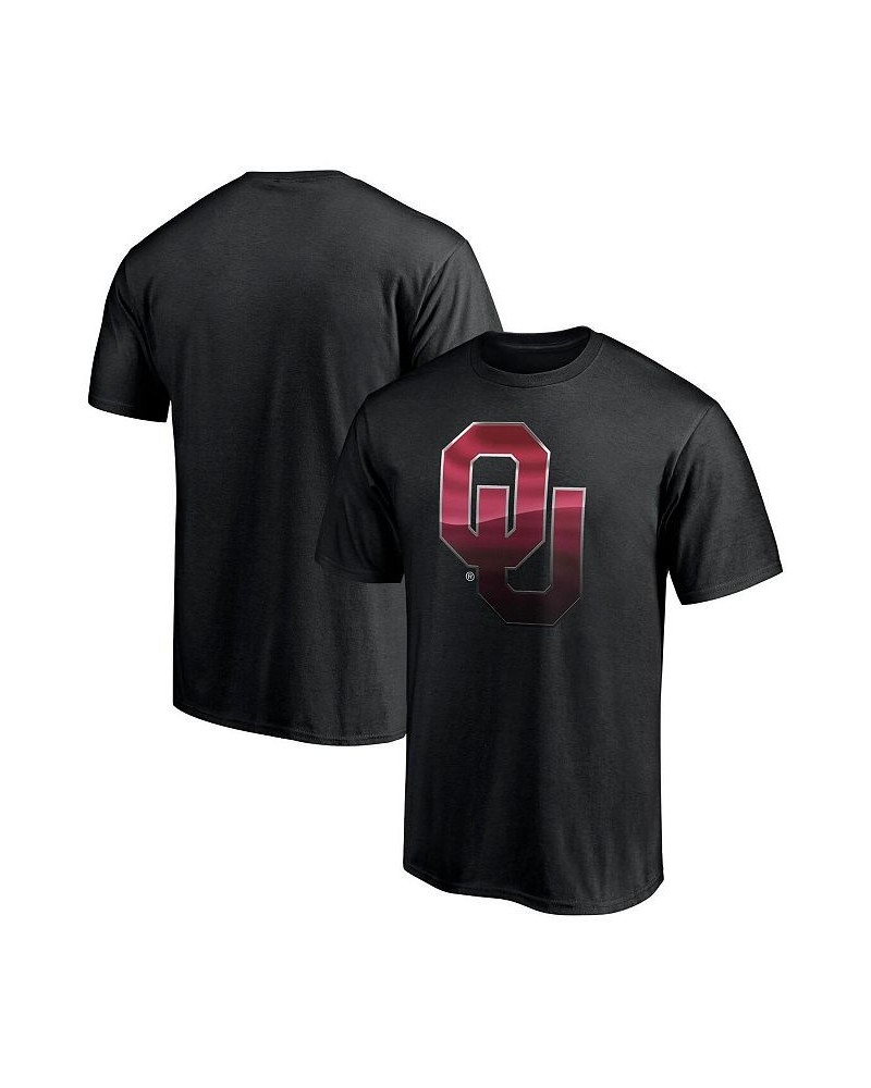 Men's Black Oklahoma Sooners Team Midnight Mascot T-shirt $11.70 T-Shirts