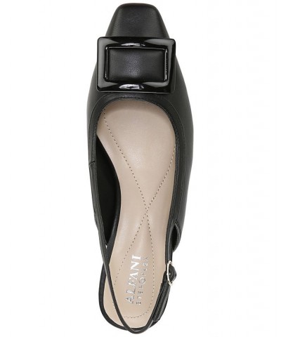 Women's Cienna Slingback Pumps Black $40.28 Shoes