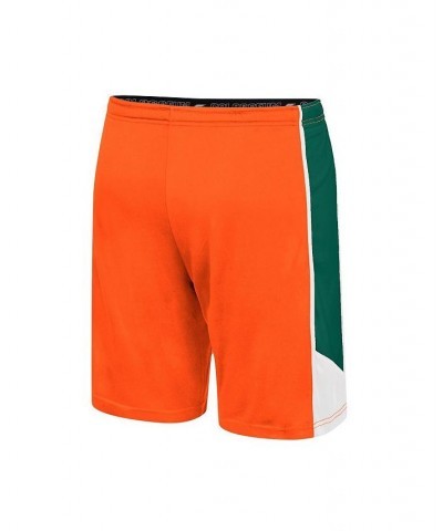 Men's Orange Miami Hurricanes Haller Shorts $25.64 Shorts