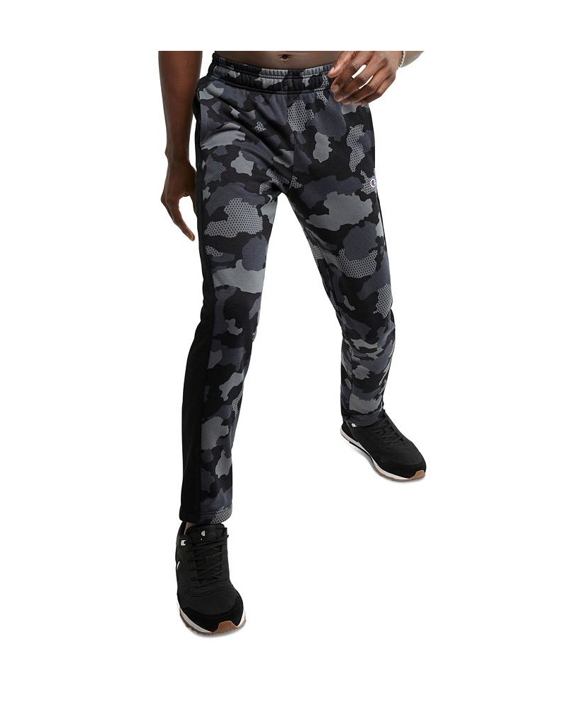 Men's Urban Pursuits Camo Pattern Fleece Drawstring Sweatpants Mesh Camo Neutral/black $25.48 Pants