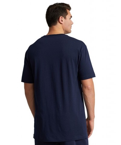 Men's Big & Tall Logo Jersey T-Shirt Blue $40.50 T-Shirts