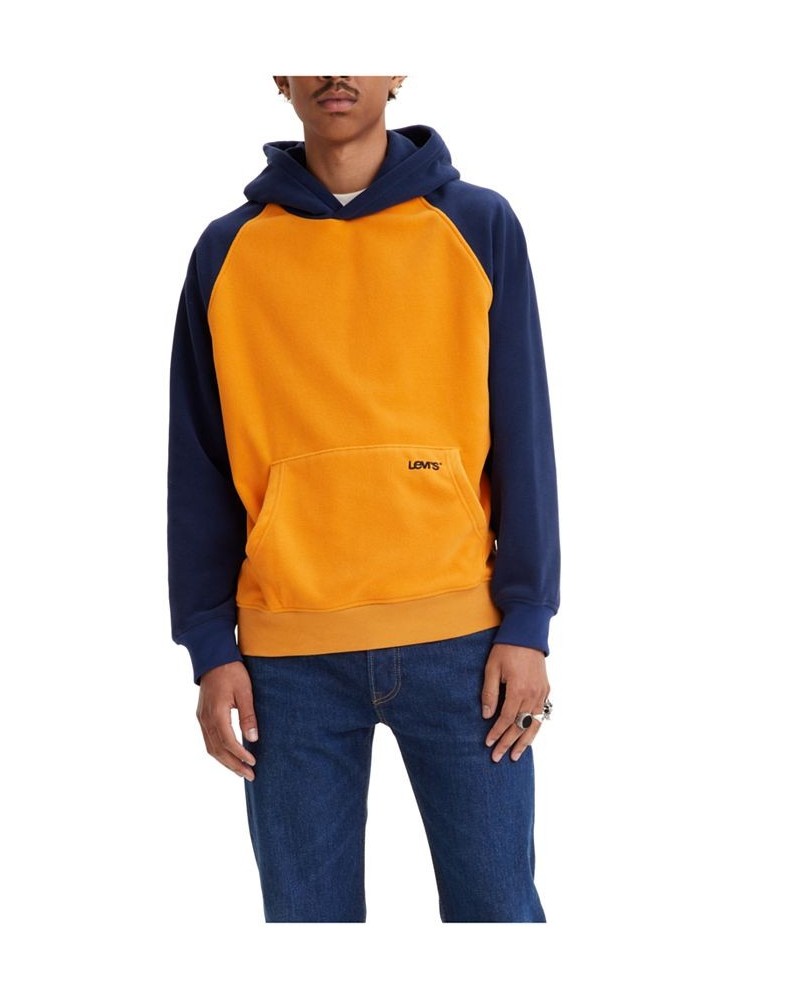 Men's Toasty Color Block Fleece Hoodie Chalet Evergreen $18.19 Sweatshirt