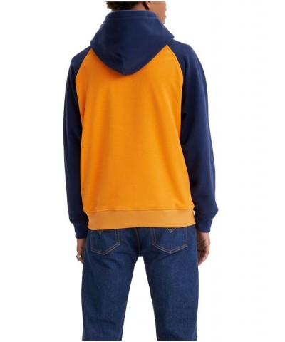 Men's Toasty Color Block Fleece Hoodie Chalet Evergreen $18.19 Sweatshirt