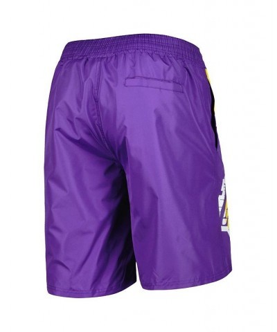 Men's Purple Los Angeles Lakers Sea Wind Swim Trunks $26.00 Swimsuits