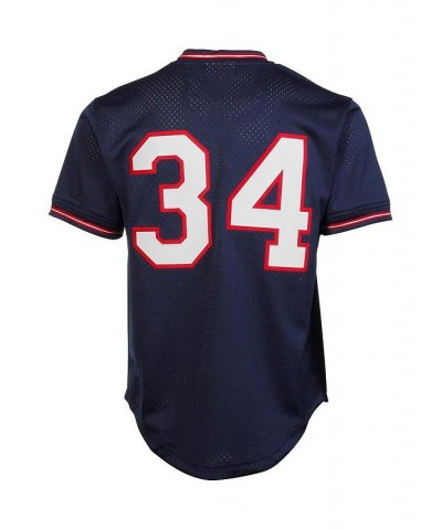 Men's Kirby Puckett Navy Minnesota Twins 1985 Authentic Cooperstown Collection Mesh Batting Practice Jersey $36.30 Jersey