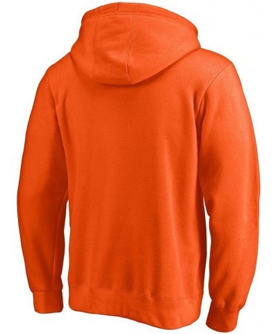 Men's Orange Philadelphia Flyers Team Lockup Pullover Hoodie $30.15 Sweatshirt