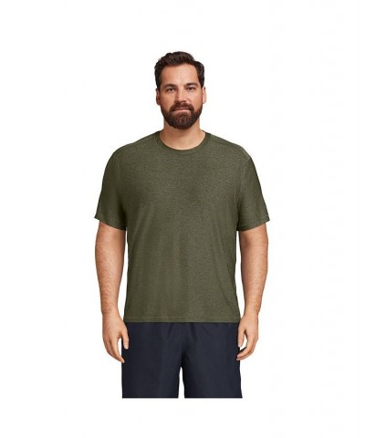 Men's Big and Tall SPF Short Sleeve Tee PD08 $27.97 Swimsuits