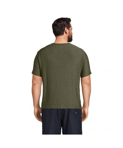 Men's Big and Tall SPF Short Sleeve Tee PD08 $27.97 Swimsuits