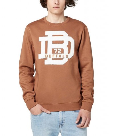 Men's Varsity Fojug Sweatshirt Brown $16.39 Sweatshirt