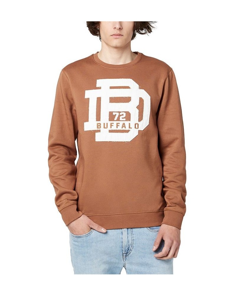 Men's Varsity Fojug Sweatshirt Brown $16.39 Sweatshirt