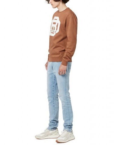 Men's Varsity Fojug Sweatshirt Brown $16.39 Sweatshirt