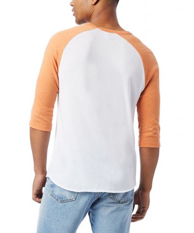 Men's Keeper Eco Jersey Baseball T-shirt White, Southern Orange $29.70 T-Shirts