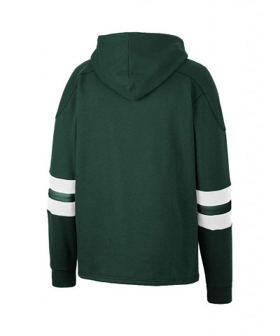 Men's Green Ohio Bobcats Lace-Up 4.0 Pullover Hoodie $30.75 Sweatshirt