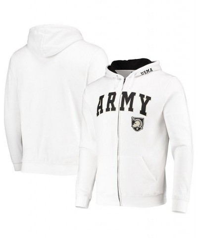 Men's White Army Black Knights Arch and Logo 3.0 Full-Zip Hoodie $24.00 Sweatshirt