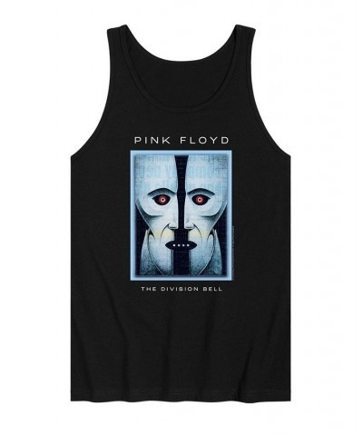 Men's Pink Floyd Division Bell Tank Black $18.00 T-Shirts