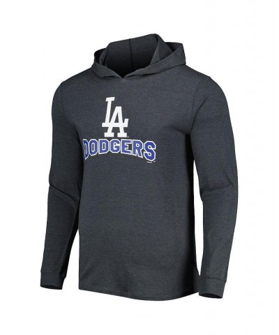 Men's Heather Royal and Heather Charcoal Los Angeles Dodgers Meter Hoodie and Joggers Set $45.00 Pajama