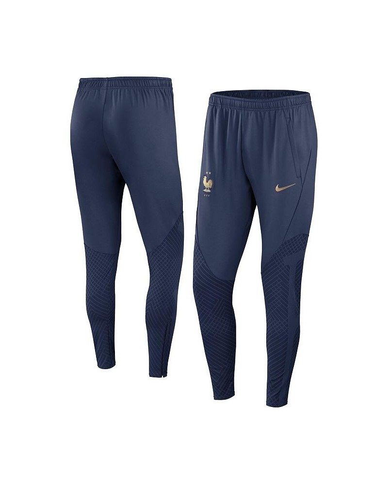 Men's Navy France National Team Strike Performance Track Pants $49.39 Pants