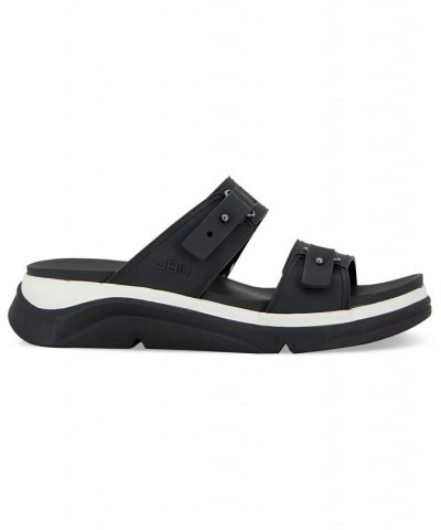 Fenton Water-Ready Sport Slide Sandals Black $47.17 Shoes