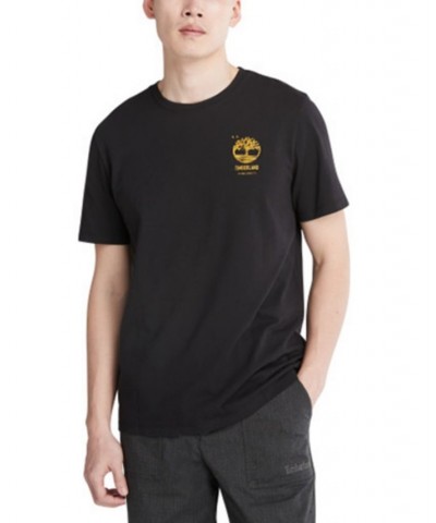 Men's Brand Carrier Back Graphic T-Shirt Black $21.00 T-Shirts