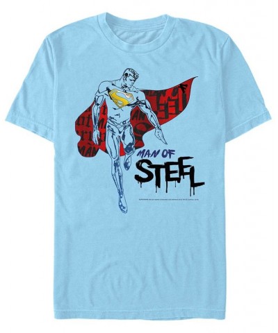 DC Men's Superman Man of Steel Short Sleeve T-Shirt $14.70 T-Shirts