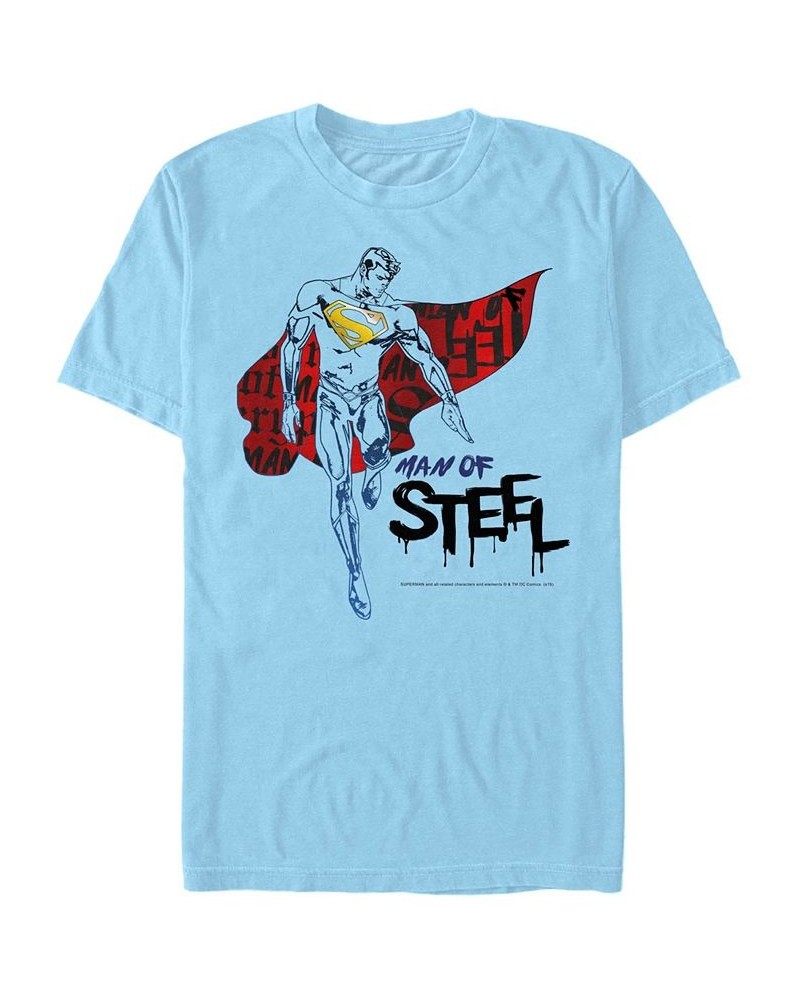 DC Men's Superman Man of Steel Short Sleeve T-Shirt $14.70 T-Shirts