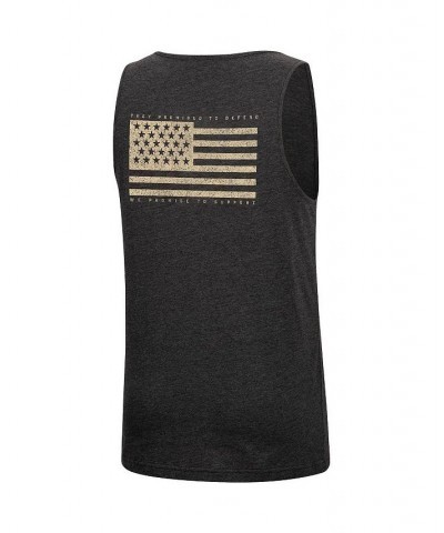 Men's Heathered Black South Carolina Gamecocks Military-Inspired Appreciation OHT Transport Tank Top $21.19 T-Shirts