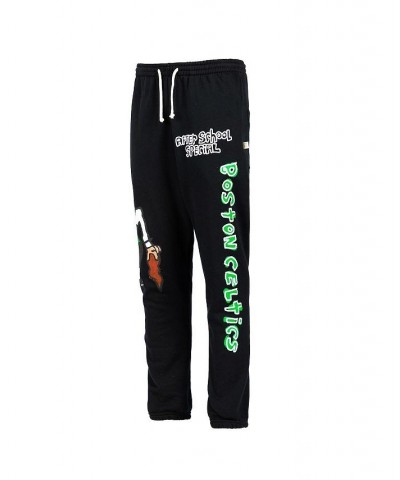 Men's Black Boston Celtics Sweatpants $46.00 Pants