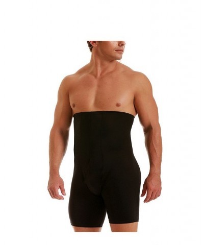 Insta Slim Men's Compression Hi-Waist Underwear Black $39.20 Underwear