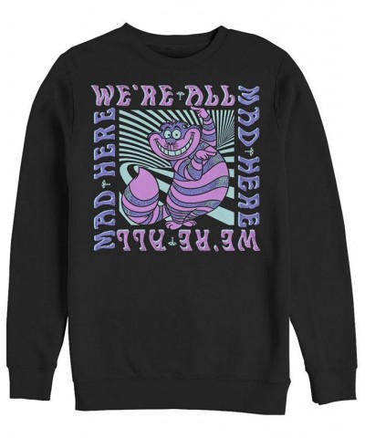 Men's Mad Here Trip Long Sleeve T-Shirt Black $24.73 T-Shirts