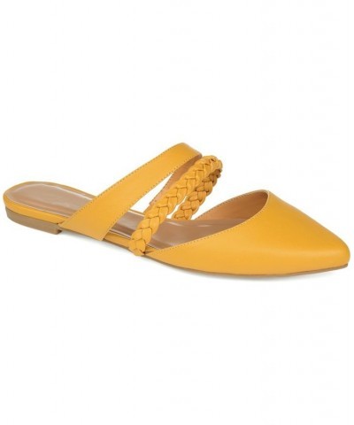 Women's Olivea Slides Yellow $36.80 Shoes