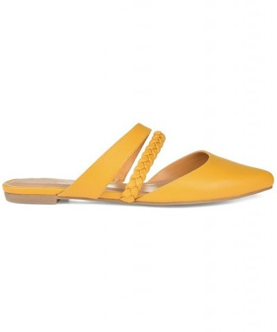 Women's Olivea Slides Yellow $36.80 Shoes