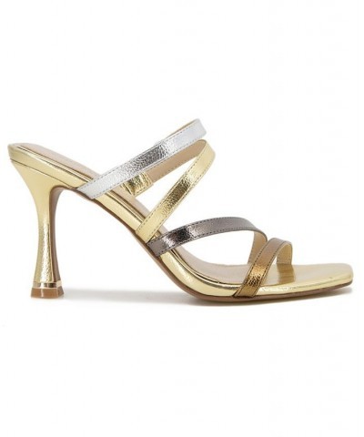 Women's Blanche Barely There Strappy Dress Sandals Multi $55.47 Shoes