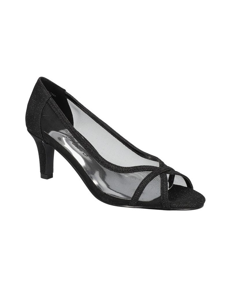 Women's Picaboo Pumps Black Glitter $41.25 Shoes