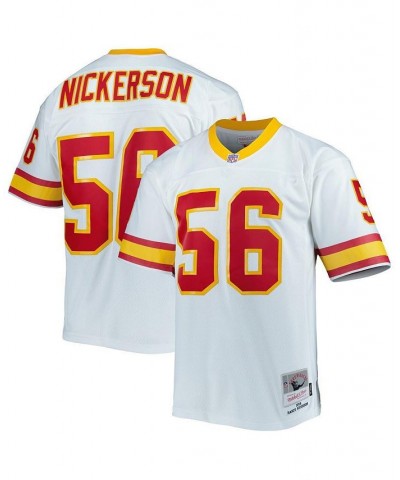 Men's Hardy Nickerson White Tampa Bay Buccaneers 1996 Legacy Replica Jersey $56.10 Jersey