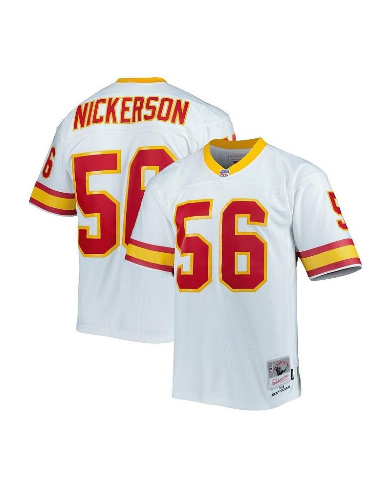 Men's Hardy Nickerson White Tampa Bay Buccaneers 1996 Legacy Replica Jersey $56.10 Jersey