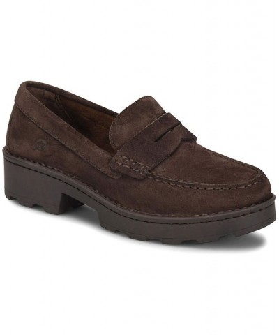 Women's Carerra Comfort Loafers Brown $58.00 Shoes