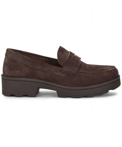 Women's Carerra Comfort Loafers Brown $58.00 Shoes