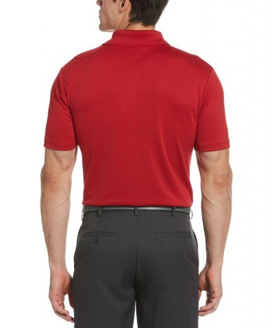 Men's Big & Tall AirFlux™ Solid Mesh Golf Polo Chili Pepper $17.05 Polo Shirts