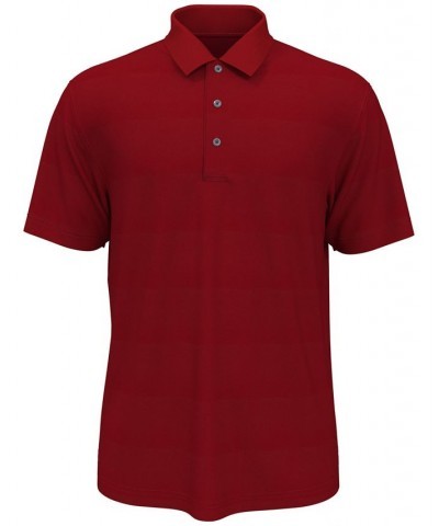 Men's Big & Tall AirFlux™ Solid Mesh Golf Polo Chili Pepper $17.05 Polo Shirts