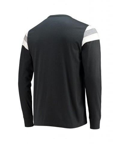 Men's '47 Black Jacksonville Jaguars Franklin Rooted Long Sleeve T-shirt $24.00 T-Shirts