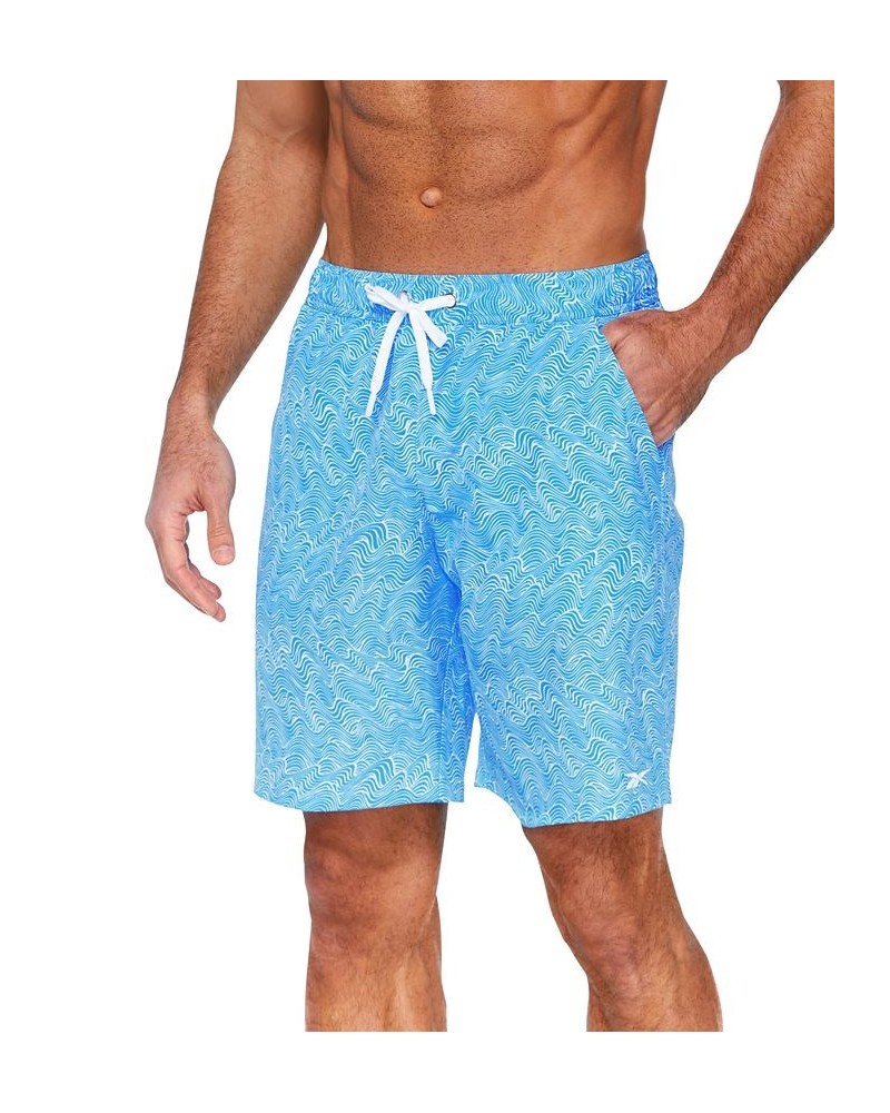 Men's Mini Wave 9" Core Volley Swim Shorts PD02 $18.72 Swimsuits