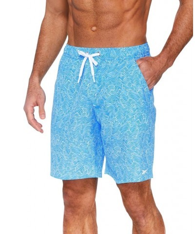 Men's Mini Wave 9" Core Volley Swim Shorts PD02 $18.72 Swimsuits