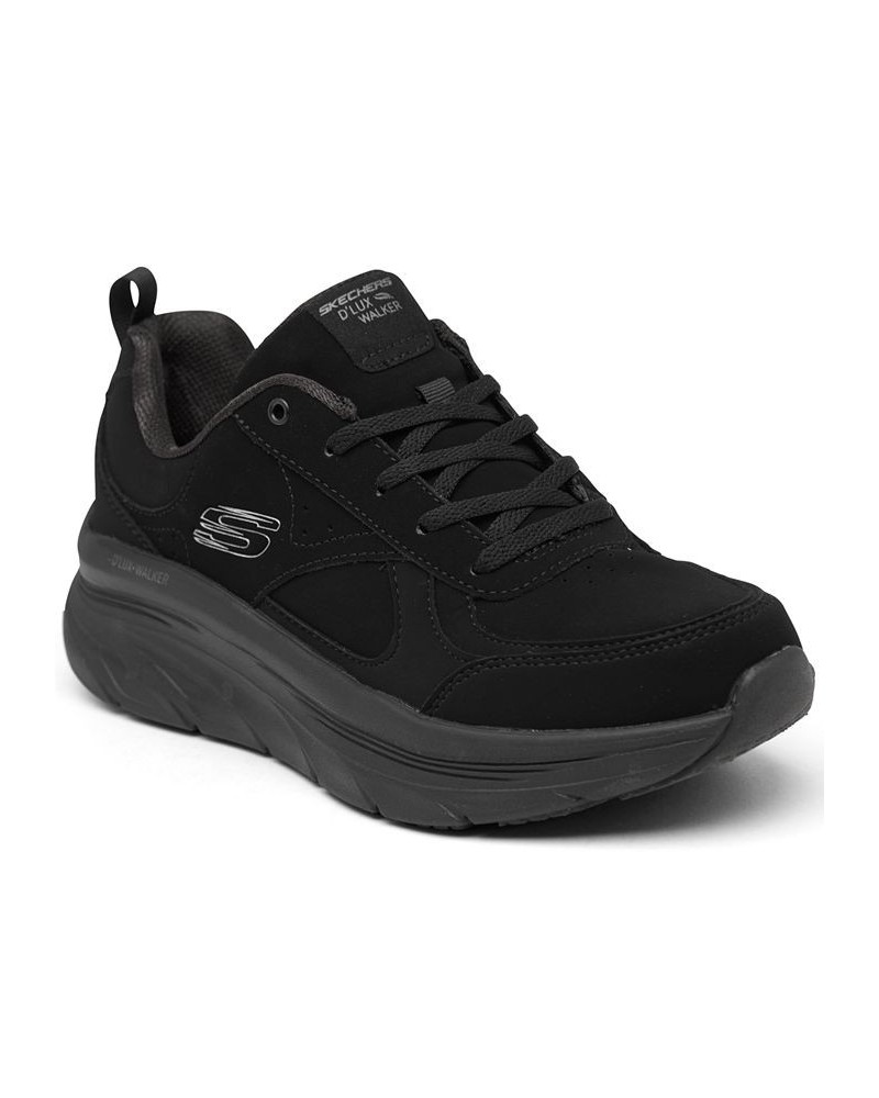 Women's Relaxed Fit - D'Lux Walker - Pure Pleasure Athletic Walking Sneakers Black $39.20 Shoes