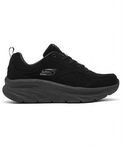 Women's Relaxed Fit - D'Lux Walker - Pure Pleasure Athletic Walking Sneakers Black $39.20 Shoes