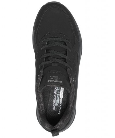 Women's Relaxed Fit - D'Lux Walker - Pure Pleasure Athletic Walking Sneakers Black $39.20 Shoes