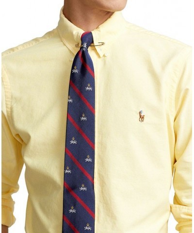 Men's Signature Oxford Shirt, Regular and Big & Tall Yellow $40.50 Dress Shirts