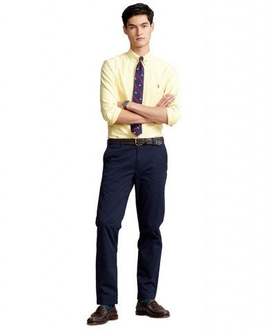 Men's Signature Oxford Shirt, Regular and Big & Tall Yellow $40.50 Dress Shirts