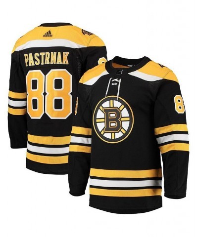 Men's David Pastrnak Black Boston Bruins Home Primegreen Authentic Pro Player Jersey $98.40 Jersey